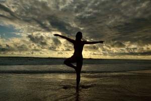 Strike a pose - Yoga on the beach